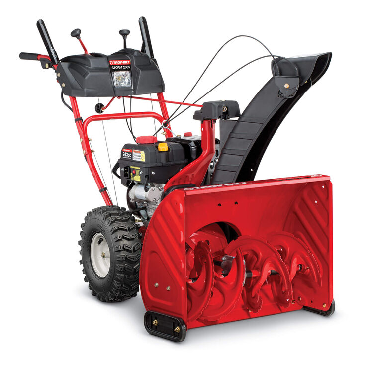 Troy-Bilt 26 in. 243 cc 2-Stage Gas Snow Blower with Electric Start Self Propelled and 1-Hand Operation Model 2665