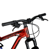 Hyper Bicycles Men's 29" Explorer Dual Suspension Mountain Bike, Red