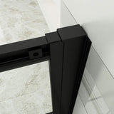 SUNNY SHOWER 34 in. W x 34 in. D x 72 in. H Corner Entry Enclosure With Sliding Doors