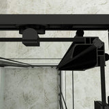 SUNNY SHOWER 34 in. W x 34 in. D x 72 in. H Corner Entry Enclosure With Sliding Doors