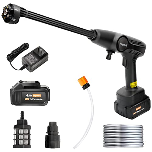 Heywork Cordless Pressure Washer, 600PSI Portable Pressure Washer Handheld