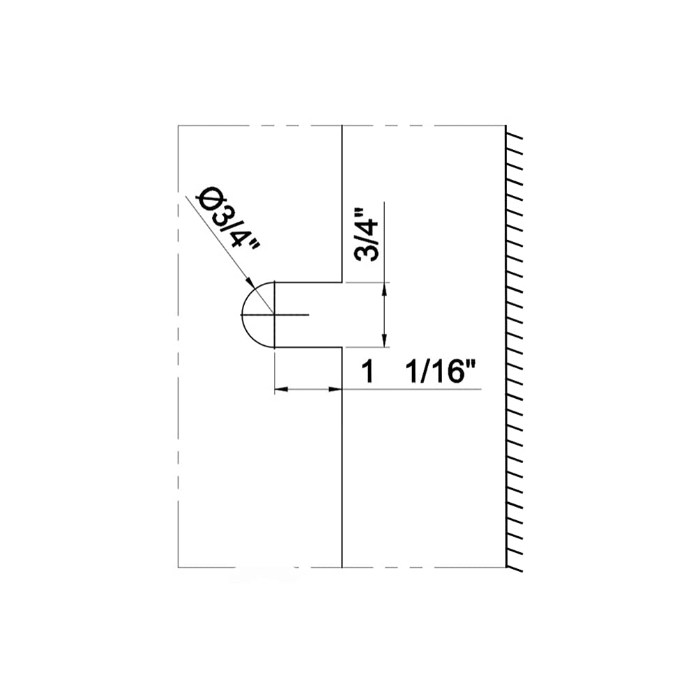 SUNNY SHOWER 2" x 2" Brushed Nickel Stainless Steel U-Clamp Clip For 3/8" Frameless Glass Panel