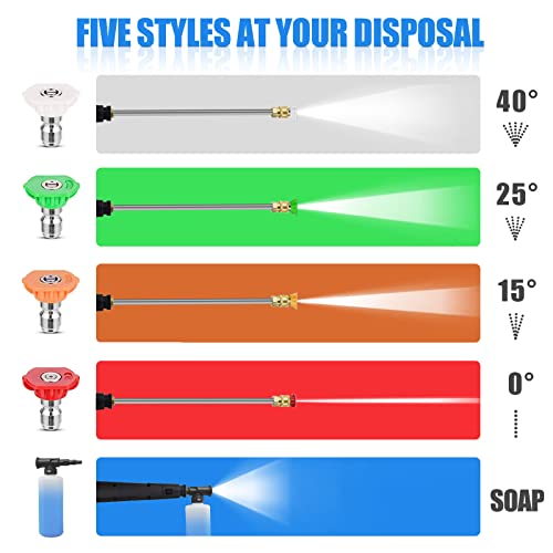 Electric Power Washer 4000PSI Max 2.6 GPM Pressure