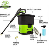 Greenworks 40V Cordless Pressure Washer Battery Not Included, PWF301