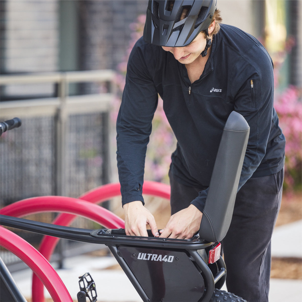 Hyper Bicycles Ultra 40 20" 36V Electric Bike for Adults, Pedal-Assist, 250W E-Bike Motor, Matte Black