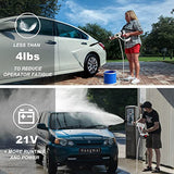 Hongmai Cordless Pressure Washer,Portable Power Washer 363 PSI 1GPM