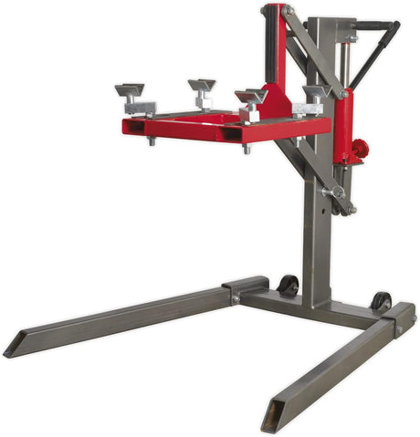 Sealey MCL500 Single Post Motorcycle Lift 450kg Capacity