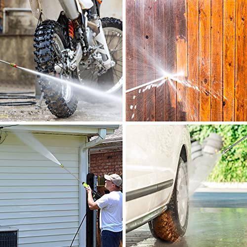 Rock&Rocker Powerful Electric Pressure Washer, 2150PSI Max 2.6 GPM