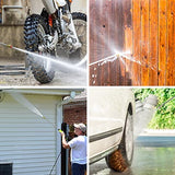 Rock&Rocker Powerful Electric Pressure Washer, 2150PSI Max 2.6 GPM