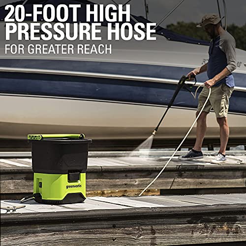 Greenworks 40V Cordless Pressure Washer Battery Not Included, PWF301