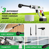 Hongmai Cordless Pressure Washer,Portable Power Washer 363 PSI 1GPM