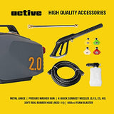 Active 2.0 Electric Pressure Washer - 2.0 GPM Flow and 1800 PSI Peak Pressure