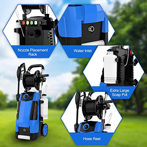 Suyncll Pressure Washer, 2.1GPM Electric Power Washer