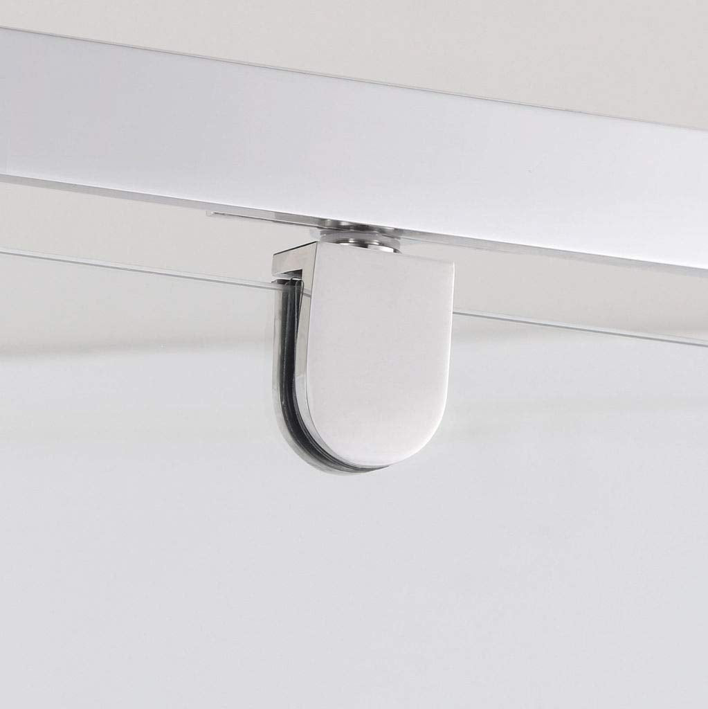 SUNNY SHOWER 36.7 in. W x 36.7 in. D x 71.8 in. H Frosted Chrome Finish Pivot Enclosures With Pivot Door And White Quadrant Bases