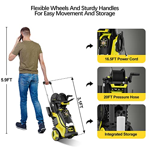 Electric Pressure Washer 4200 PSI +2.8 GPM Power