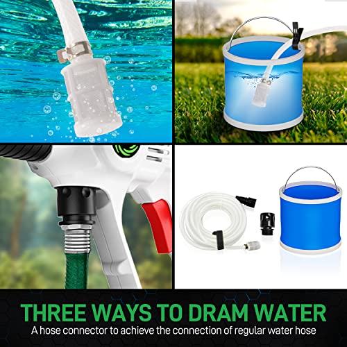 Hongmai Cordless Pressure Washer,Portable Power Washer 363 PSI 1GPM