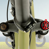 Ecotric 20" 48 V 500 W 15 AH Folding Electric Fat Tire Bicycle Bike City Ebike Black w/ Black A-E516646