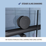 ELEGANT Frameless Bathtub Sliding Doors 60 in. W x 62 in. H