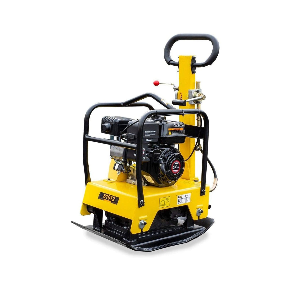 Stark 6.5HP Reversible Plate Compactor Gas-Powered 196cc Engine 4950lbs Force