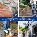 Workmoto Electric Pressure Washer, Power Washer with Foam Cannon