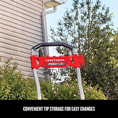 CRAFTSMAN Electric Pressure Washer, Cold Water, 2100-PSI