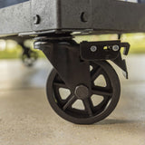 Keter Outdoor Patio Cooler Ice Chest Insulated Beverage Bar Cart, Gray