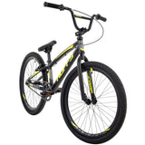 Huffy HX Cruiser 24-inch BMX Bike for Boys, Black/Yellow