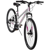 Huffy Rangeline Women’s Mountain Bikes, 27.5 inch, Silver