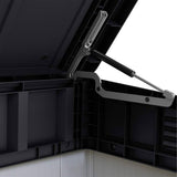 Keter Elite Store Outdoor Storage Shed 4.6 by 2.7 Foot, Deco Grey