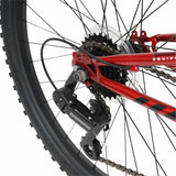 Hyper Bicycle 24" Shocker Mountain Bike for Kids, Red and Black