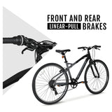 Hyper Bicycles 700c Urban Bike for Adults, Gray