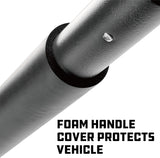 Powerbuilt 3 Ton Garage Jack Car Lift, Dual Piston, Heavy Duty for Car and Truck Vehicles, 8 Pumps to Max Height 18 Inches - Red 620588