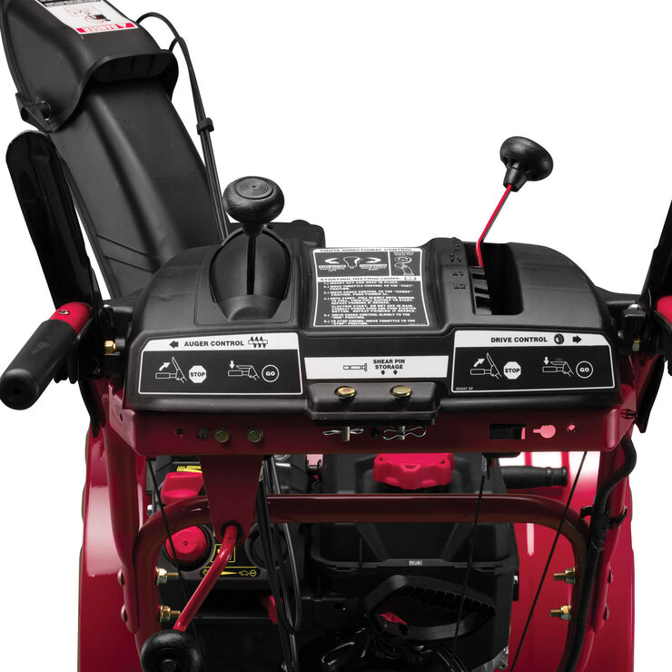 Troy-Bilt 26 in. 243 cc 2-Stage Gas Snow Blower with Electric Start Self Propelled and 1-Hand Operation Model 2665
