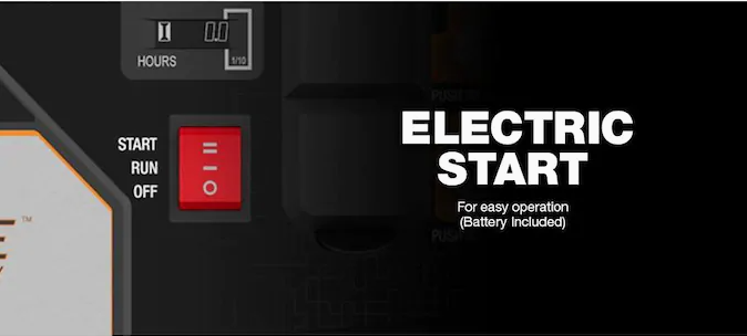 Generac GP8000E 8000W/10000W Electric Start PowerRush Gas Generator New