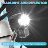 ECOTRIC 20" 500W 12.5Ah Folding Electric Bicycle E-bike Fat Tire Foldable Pedal Assist Bike Children UL A-E516646