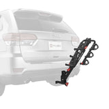 Allen Sports Premier Locking 3-Bicycle Carrier Hitch Mount Bike Rack, QR535