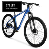 Hyper Bicycle Men's 29" Explorer Mountain Bike, Hard Tail, Blue