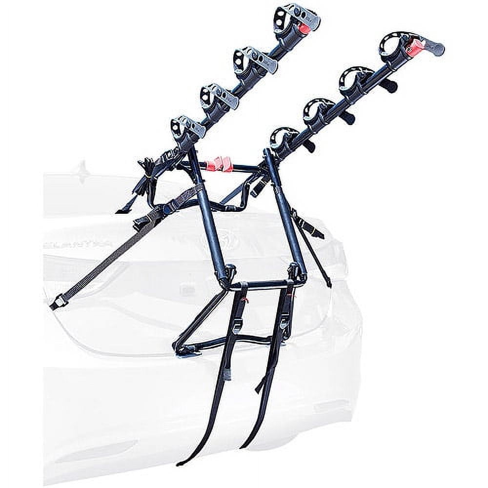 Allen Sports Premier 4-Bicycle Trunk Mounted Bike Rack Carrier, S-104