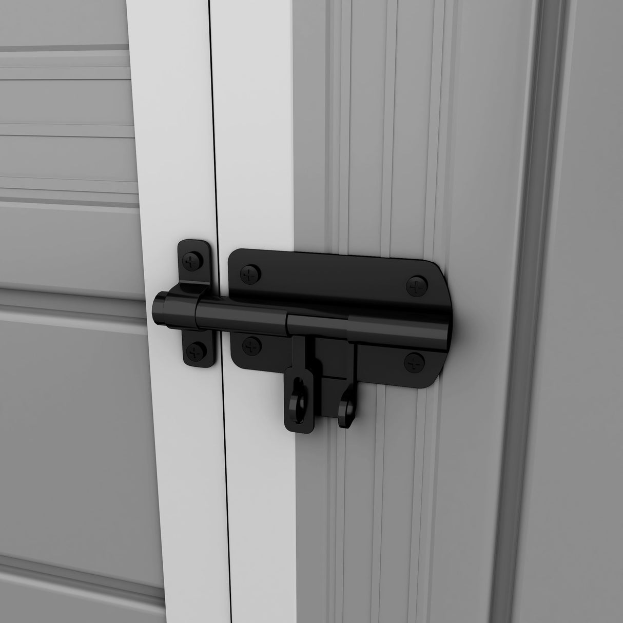 Lotus Animus Apex Plastic Shed Light Grey With Floor - Available In 2 Sizes