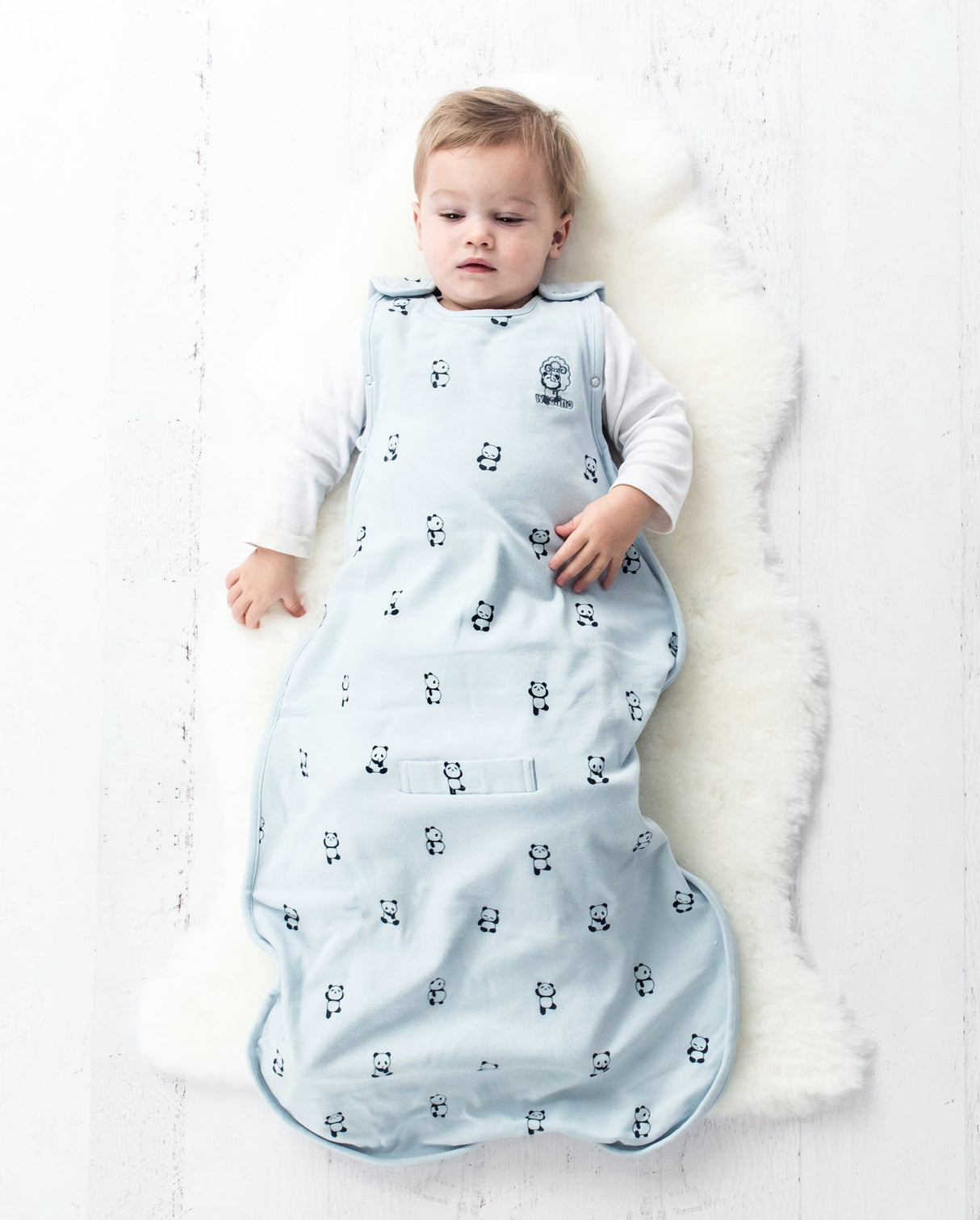 4 Season Ultimate Baby Sleep Bag, Merino Wool, 2 Months - 2 Years, Panda