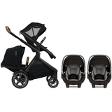 2022 Nuna Demi Grow and PIPA Lite Twin Travel System