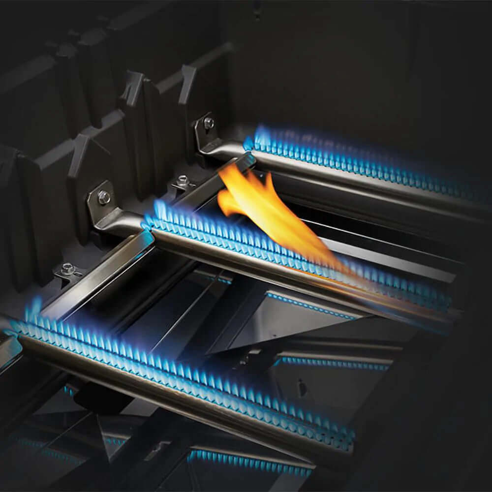 Napoleon Phantom Rogue SE 425 RSIB Freestanding Gas Grill with Infrared Rear & Side Burners - Matte Black