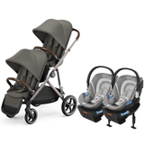 Cybex Gazelle S and Aton 2 Twin Travel System