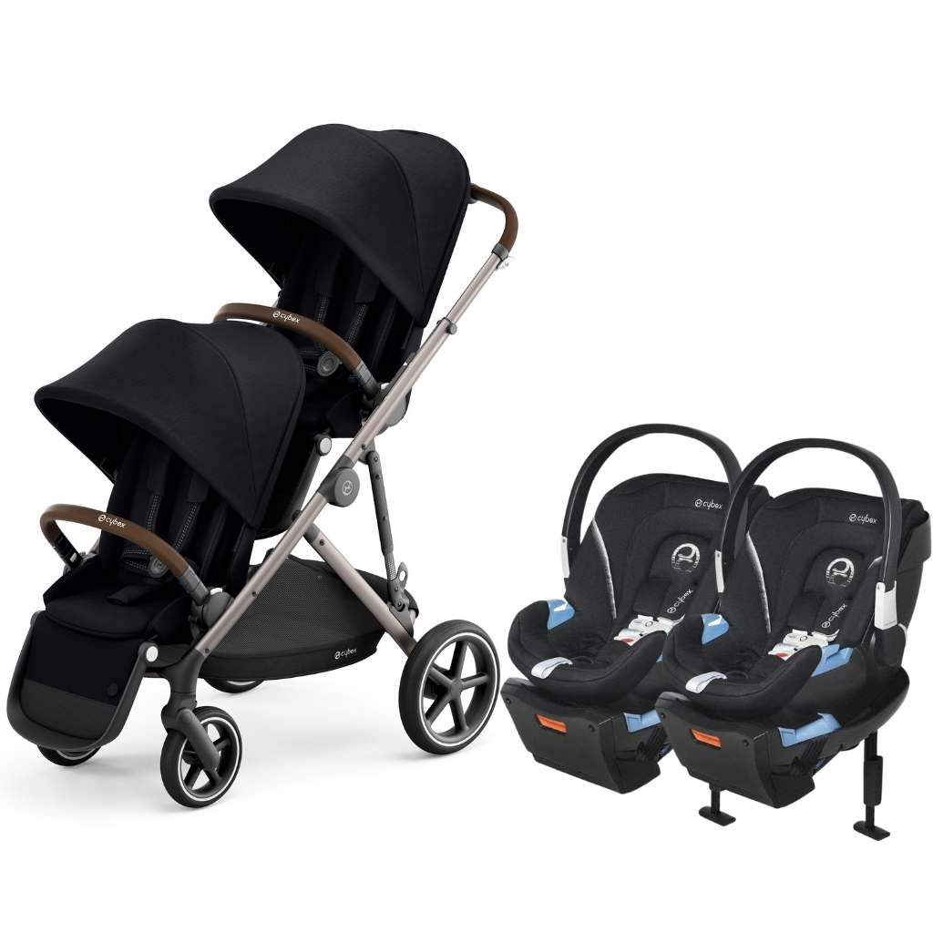 Cybex Gazelle S and Aton 2 Twin Travel System