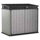 Keter Elite Store Outdoor Storage Shed 4.6 by 2.7 Foot, Deco Grey