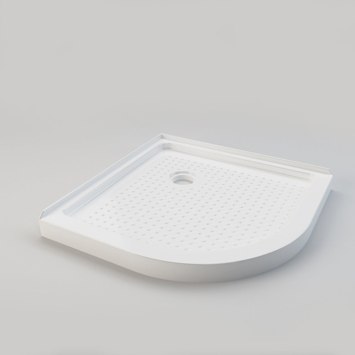 SUNNY SHOWER 37.5 in. W x 37.5 in. D x 72 in. H Chrome Finish Quadrant Enclosures With Sliding Doors And White Quadrant Base