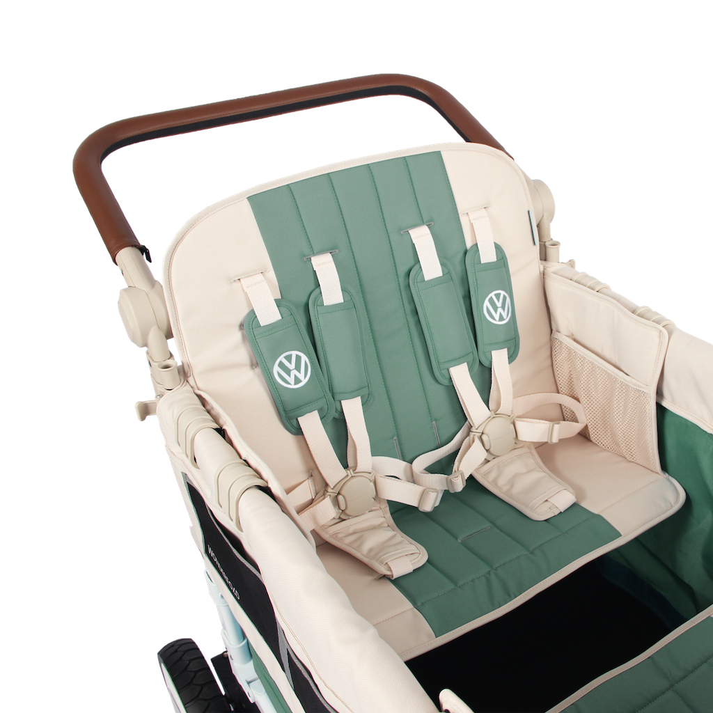 WonderFold VW4 Luxe Quad Stroller Wagon - Volkswagen Special Edition
