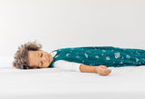 4 Season Ultimate Toddler Sleep Bag, Merino Wool, 2 - 4 Years, Space - GLOW IN THE DARK