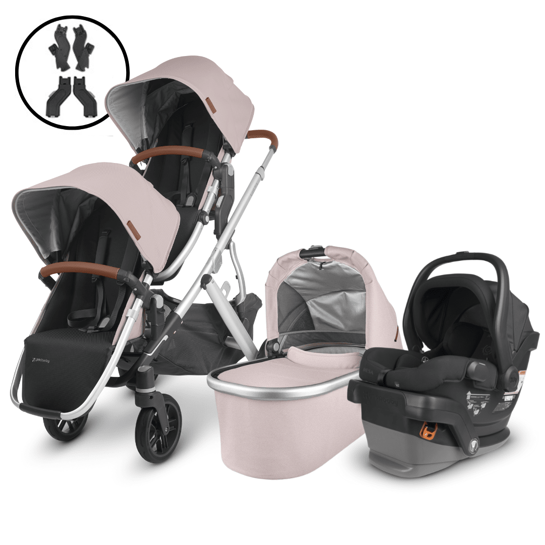 UPPAbaby VISTA V2 Double Stroller and MESA V2 Travel System