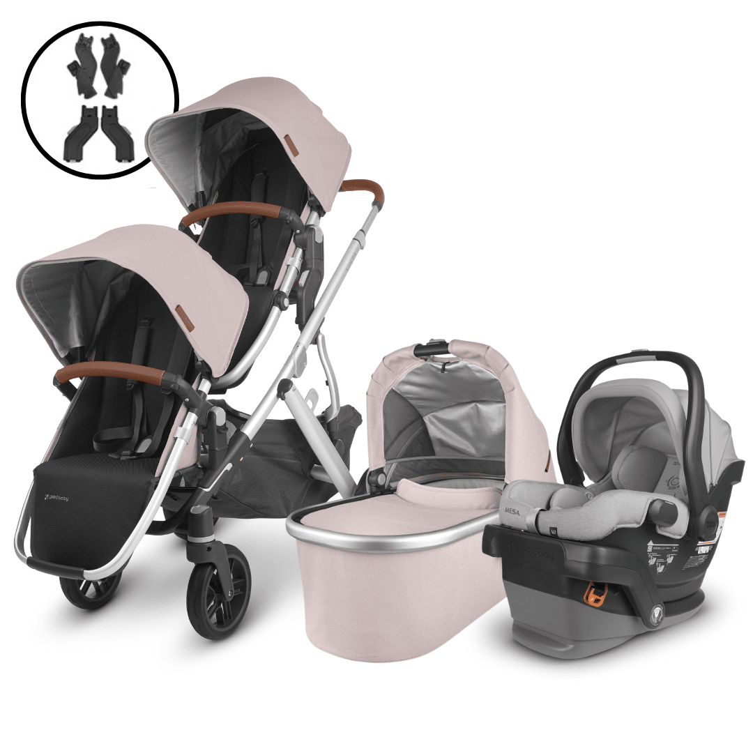 UPPAbaby VISTA V2 Double Stroller and MESA V2 Travel System